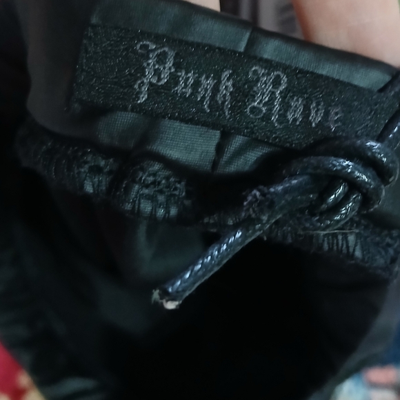 NWT Punk RAVE, Black Drawstring DETAIL,STETCH PANTS.SZ.XL - Picture 2 of 8